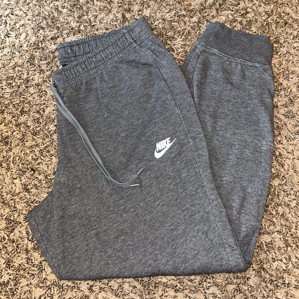 Gray NIKE SWEATPANTS Size L